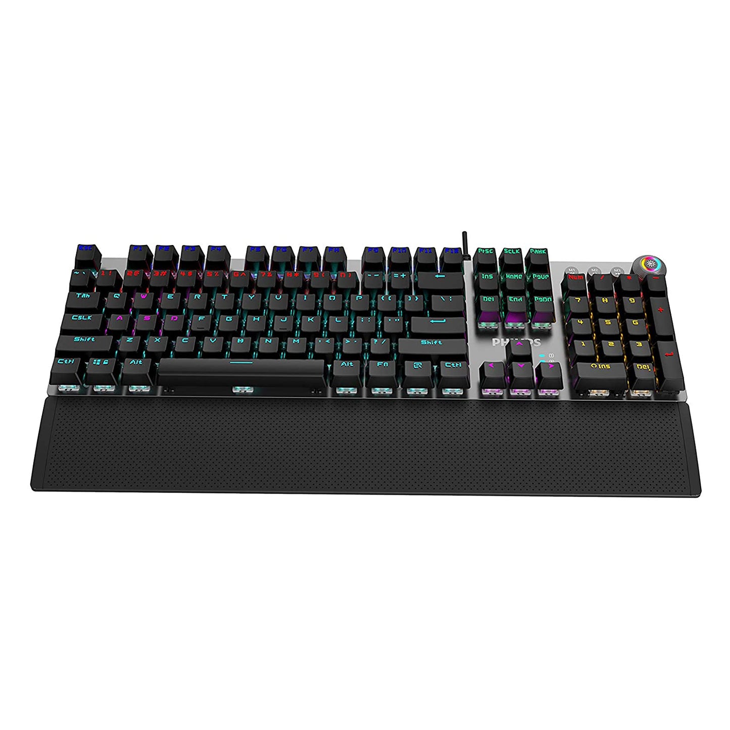 PHILIPS SPK8614 US LAYOUT BLUE SWITCH WIRED GAMING MECHANICAL