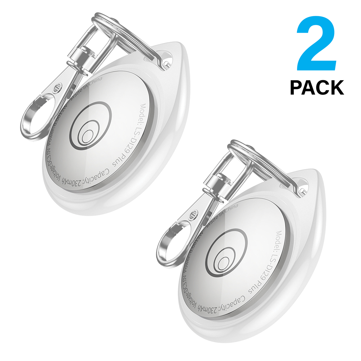 LOSTECH SEEKERTAG LS-DI29 Plus - LOCALIZZATORE BLUETOOTH PER IPHONE (2-PACK)