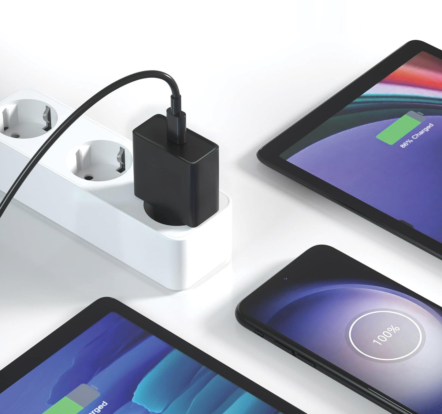 LOSTECH PREMIUM LS-NC36B CARICATORE 45W USB-C - NERO
