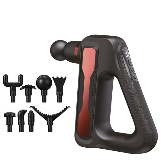 LOSTECH PREMIUM LS-PM528R PISTOLA MASSAGGIANTE CON 8 TESTINE INTERCAMBIABILI - RED