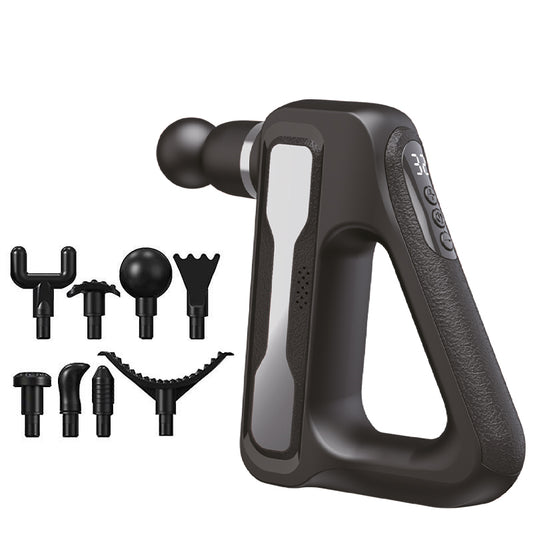 LOSTECH PREMIUM LS-PM528G PISTOLA MASSAGGIANTE CON 8 TESTINE INTERCAMBIABILI - GRAY