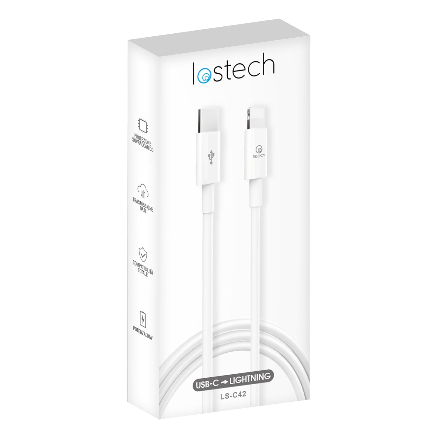 LOSTECH LS-C42 CAVO USB-C LIGHTNING