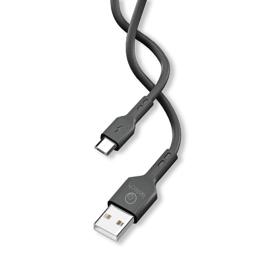 LOSTECH LS-NB12MB CAVO USB FLESSIBILE 3M MICRO USB - BLACK