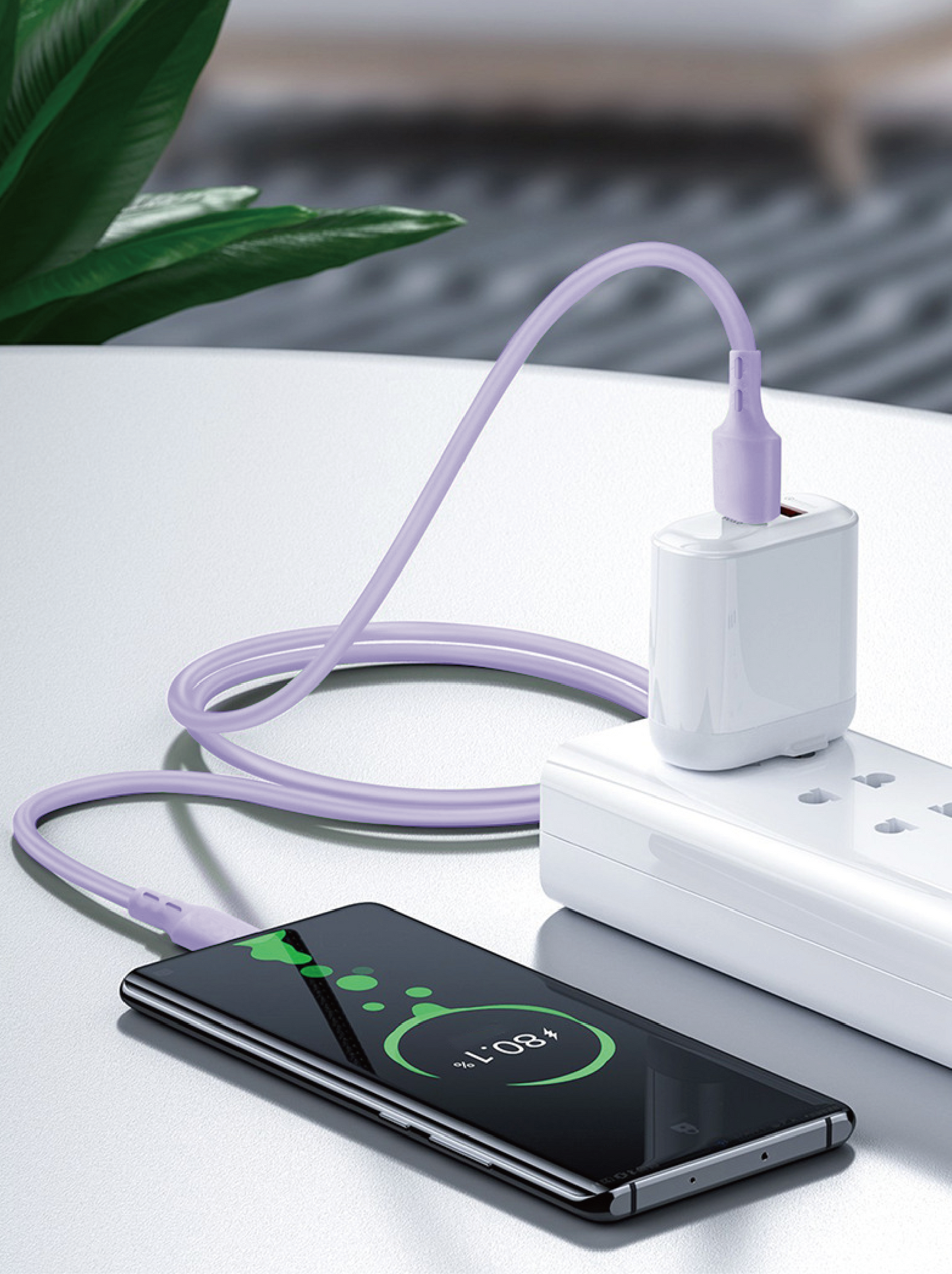 LOSTECH LS-NB11TV CAVO USB FLESSIBILE 1.5M TYPE C - VIOLET