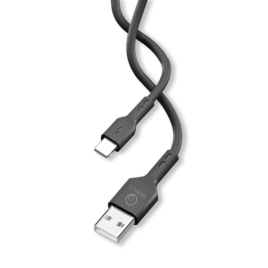LOSTECH LS-NB13LB CAVO USB FLESSIBILE 3M LIGHTNING - BLACK