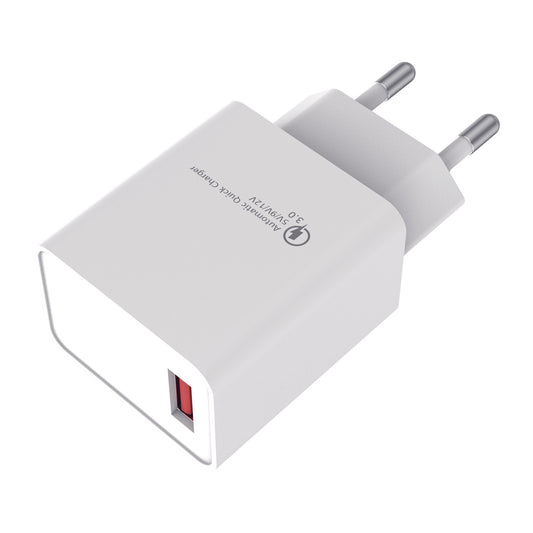 LOSTECH LS-1019QC5 SET TYPE-C CARICATORE QC3.0 CON 1 PORTA USB + CAVO DA 100CM COMPATIBILE QC3.0