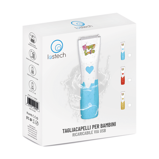 LOSTECH LS-TB890B TAGLIACAPELLI PER BAMBINI - BLUE