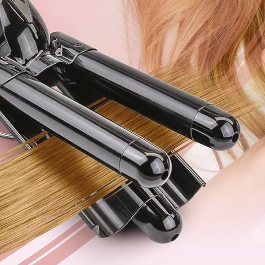 LOSTECH PREMIUM LS-AR04A ARRICCIACAPELLI A 3 CILINDRI (22MM) - BLACK