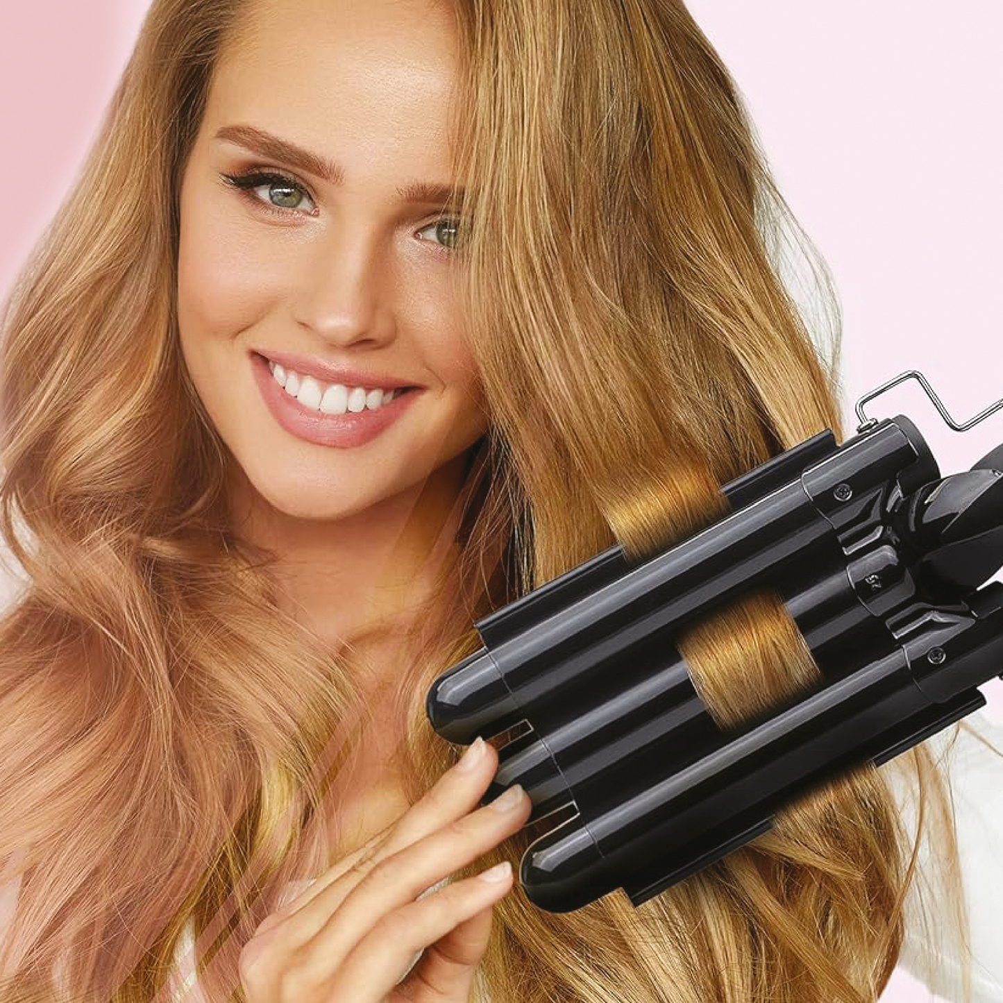 LOSTECH PREMIUM LS-AR04A ARRICCIACAPELLI A 3 CILINDRI (22MM) - BLACK