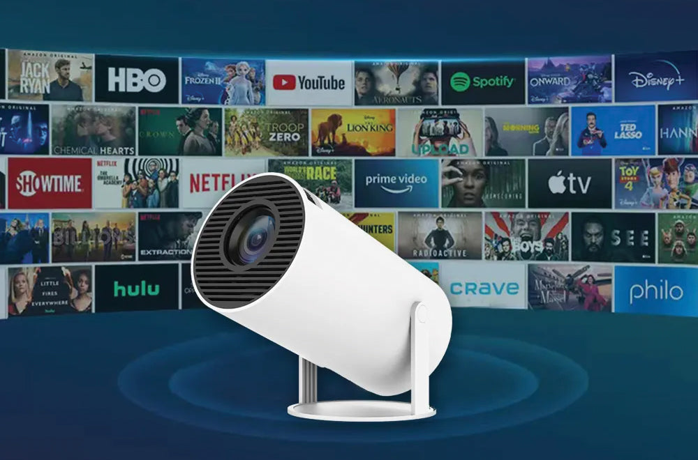 LOSTECH PREMIUM MINI PROIETTORE SMART - HD 720P ANDROID 11.0