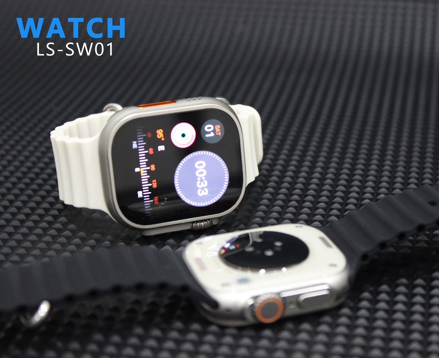 LOSTECH PREMIUM LS-SW01 Black SMARTWATCH CON DISPLAY AMOLED