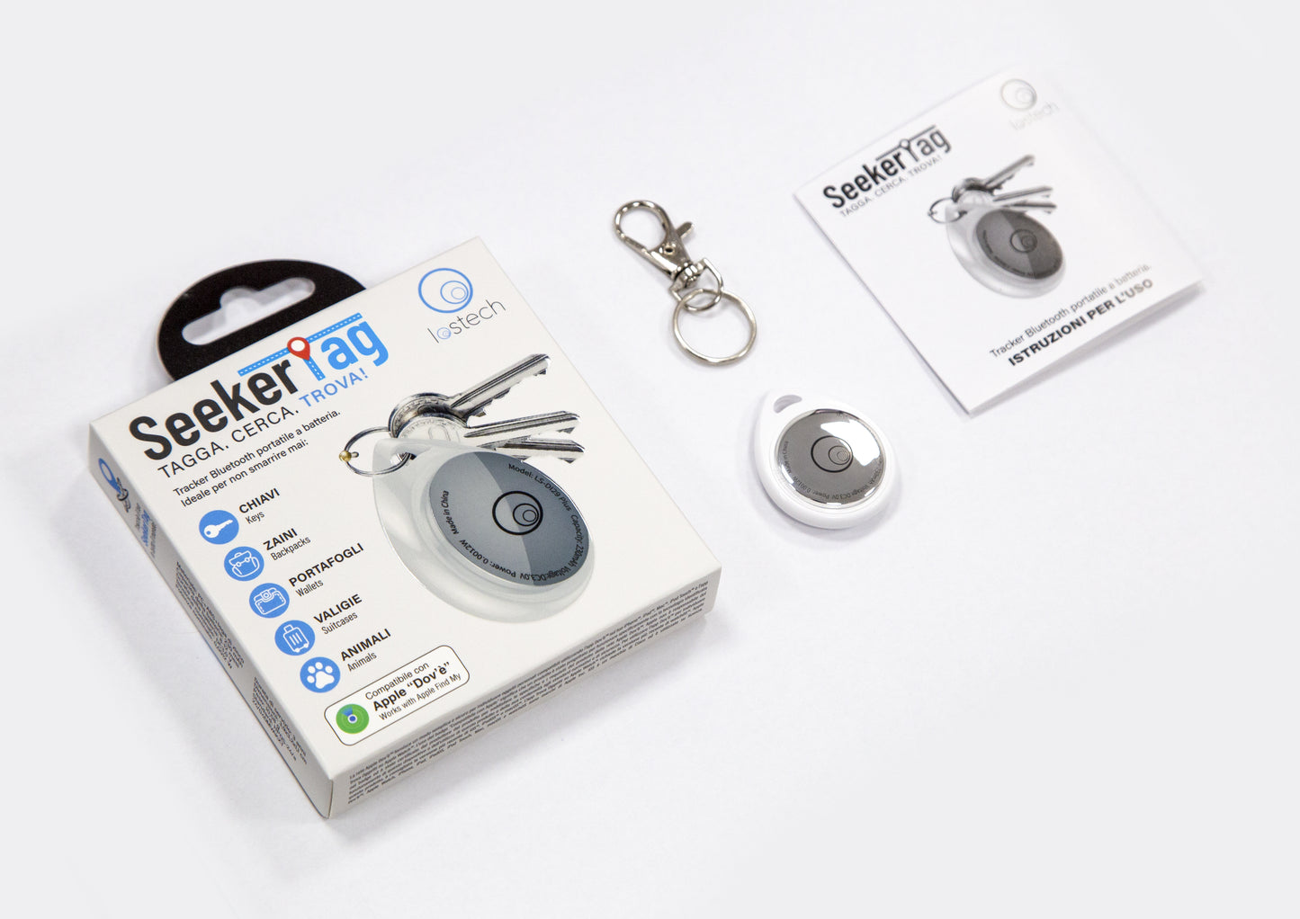 LOSTECH SEEKERTAG LS-DI29 Plus - LOCALIZZATORE BLUETOOTH PER IPHONE