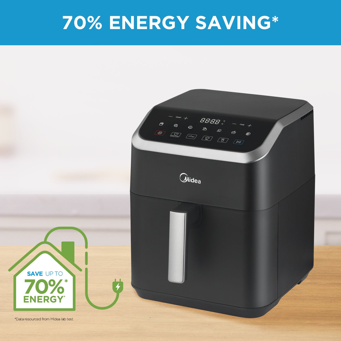 MIDEA MF-CN70K2 FRIGGITRICE AD ARIA 7L