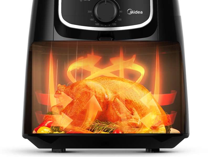 MIDEA MF-TN35D FRIGGITRICE AD ARIA 3.5L