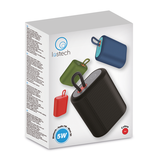 LOSTECH PREMIUM LS-BS47R ALTOPARLANTE BLUETOOTH 5W - RED