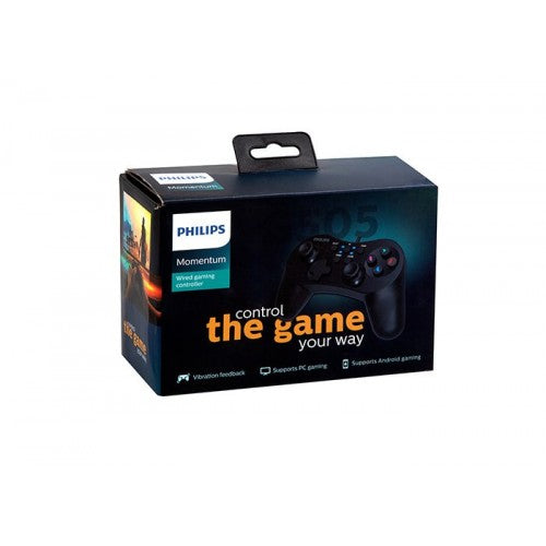 PHILIPS WIRED GAMING CONTROLLER SPL9505 - GREEN