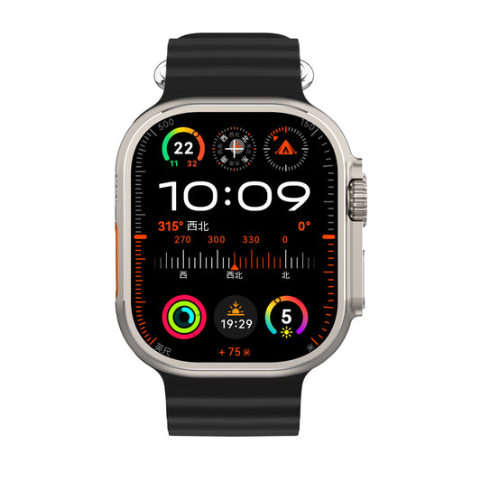 LOSTECH PREMIUM LS-SW01 Black SMARTWATCH CON DISPLAY AMOLED