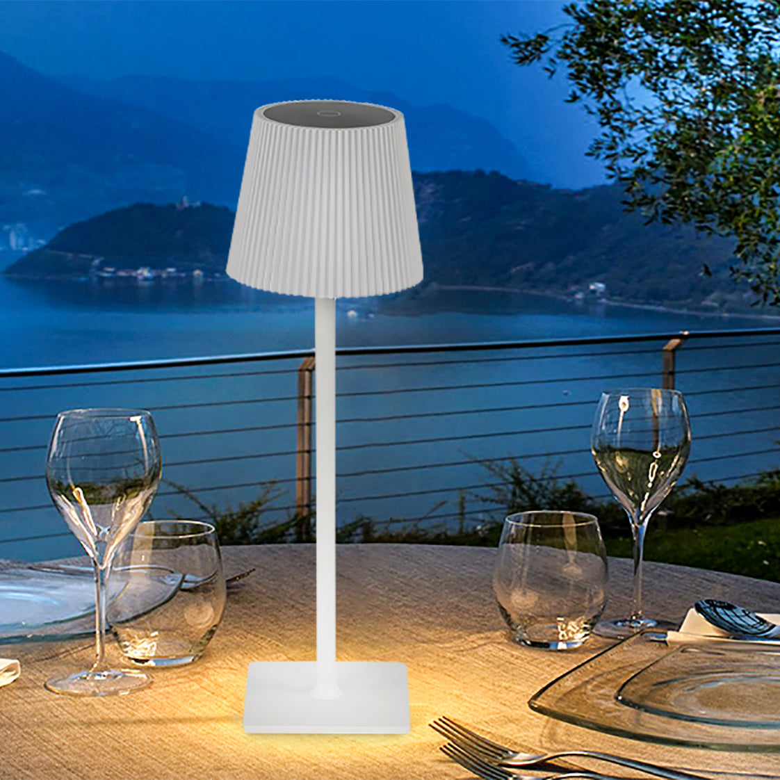 LOSTECH PREMIUM LS-LT06W LAMPADA LED DA TAVOLO RICARICABILE - WHITE