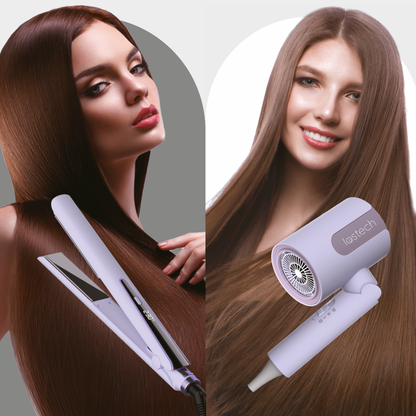LOSTECH PREMIUM LS-PA283 KIT ASCIUGACAPELLI + PIASTRA PER CAPELLI