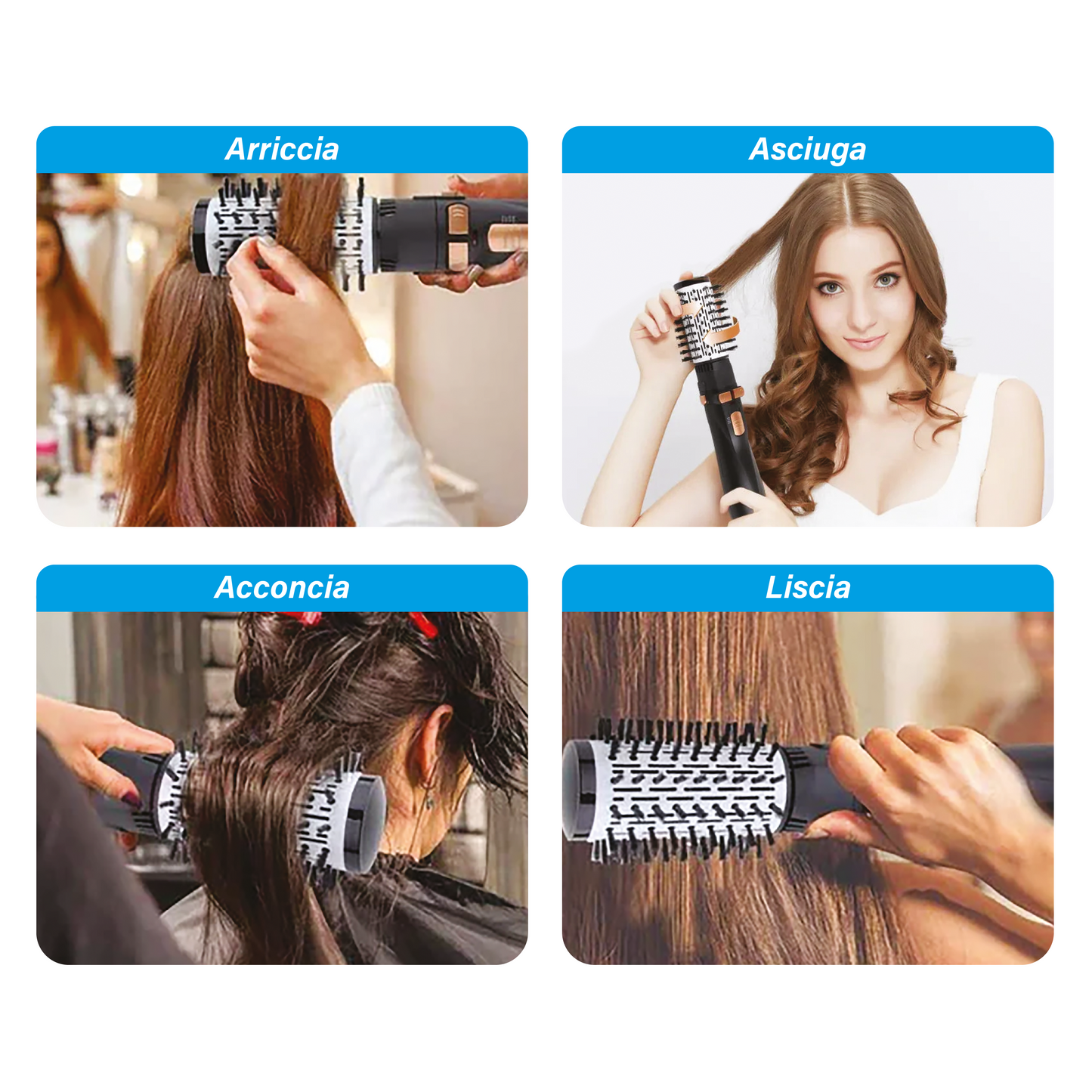 LOSTECH PREMIUM LS-HB276 SPAZZOLA PER CAPELLI MULTISTYLER 4in1
