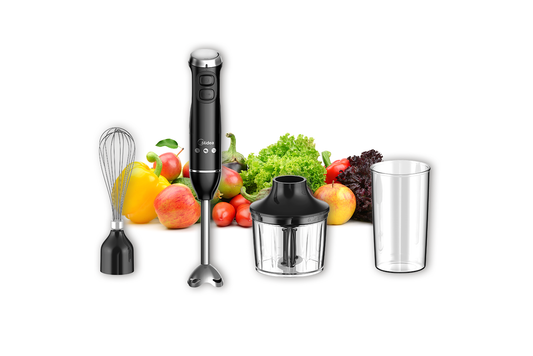 MIDEA MJ-BH6001W 6000 SERIES HAND BLENDER FRULLATORE AD IMMERSIONE BLACK