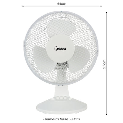 MIDEA FT40-16JA 2000 SERIES TABLE FAN WHITE