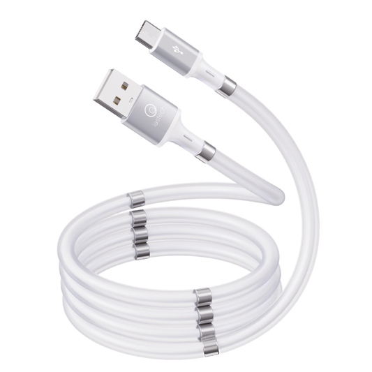 LOSTECH LS-C70 CAVO MICRO USB AD AVVOLGIMENTO MAGNETICO 5A 100CM