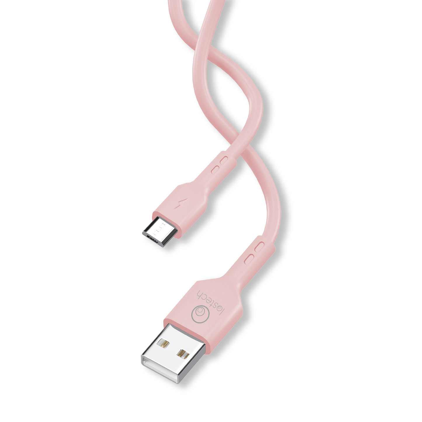 LOSTECH LS-NB06MP CAVO USB FLESSIBILE 1M MICRO USB - PINK