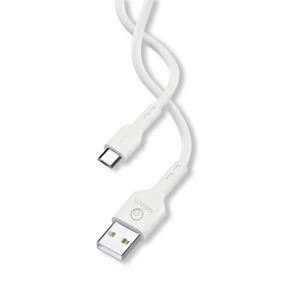 LOSTECH LS-NB06MW CAVO USB FLESSIBILE 1M MICRO USB - WHITE