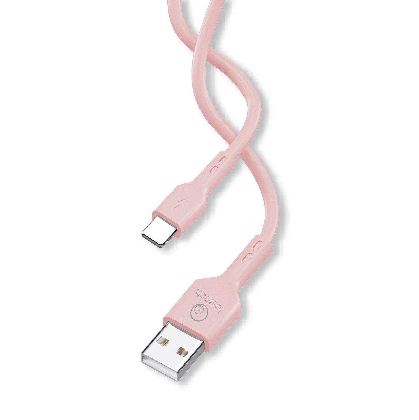 LOSTECH LS-NB07LP CAVO USB FLESSIBILE 1M LIGHTNING - PINK