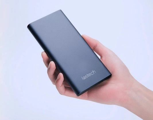 LOSTECH PREMIUM LS-PB421 POWERBANK 10000 mAh BLACK/SILVER