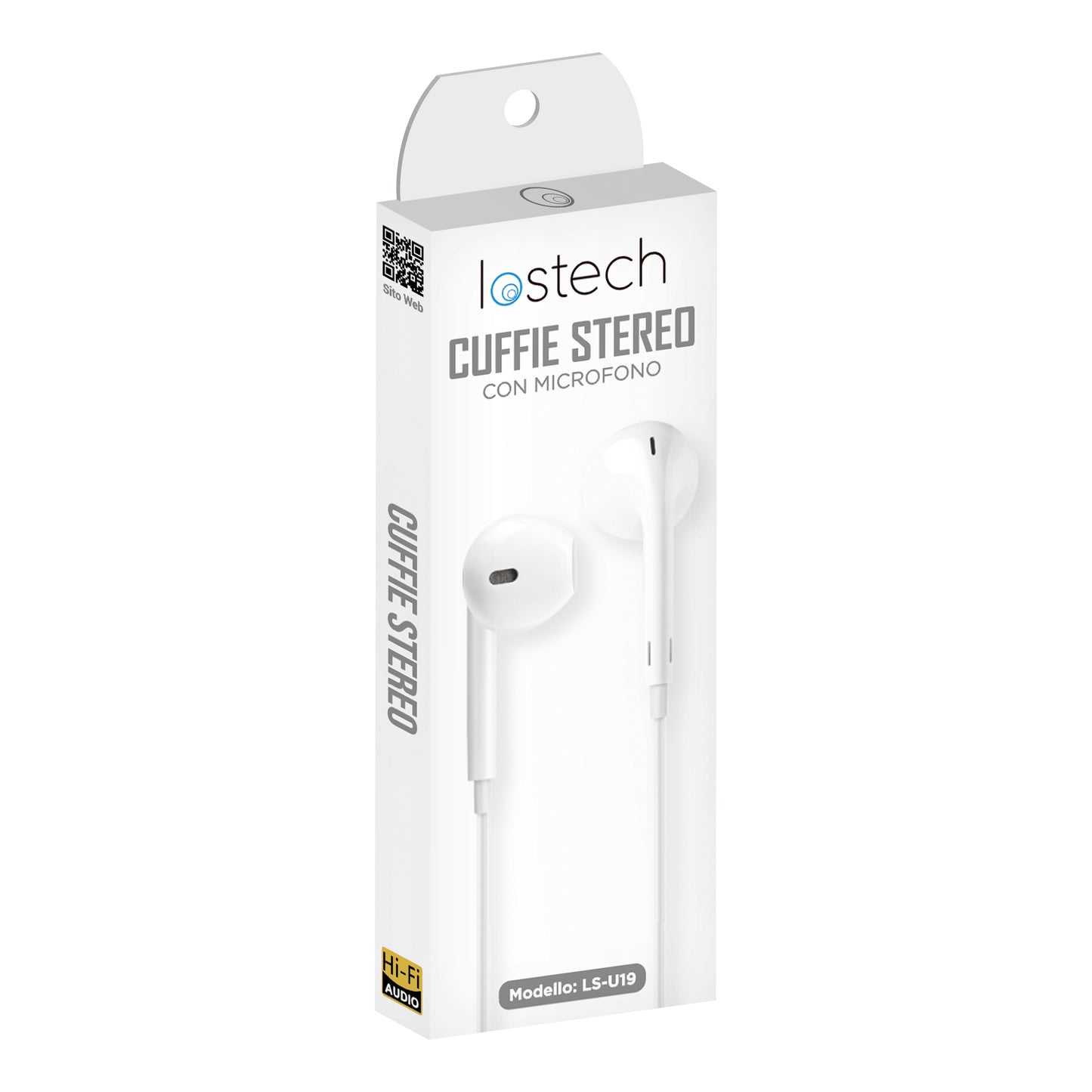 LOSTECH LS-U19 CUFFIE STEREO CON MICROFONO