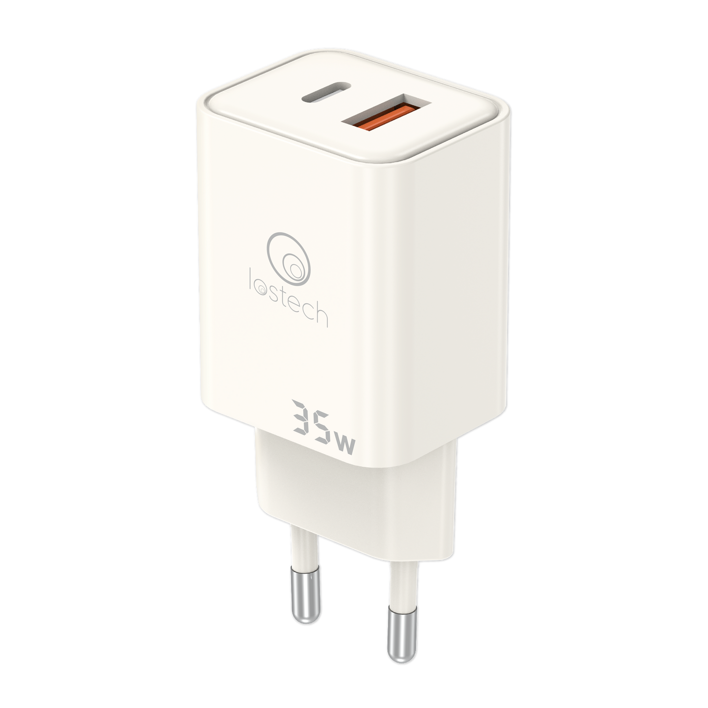 LOSTECH PREMIUM LS-NC09 CARICATORE 35W CON USB-C E USB-A