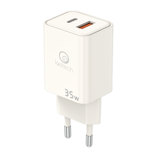 LOSTECH PREMIUM LS-NC09 CARICATORE 35W CON USB-C E USB-A